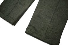 画像3: Used Lands' End Wool Pleated Slacks made in USA (3)