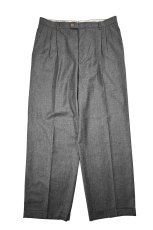 画像1: Used Zanella Wool Pleated Slacks (1)