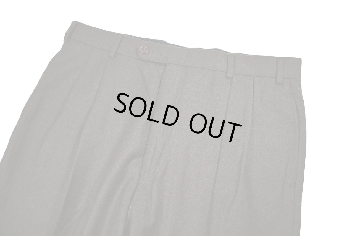 画像2: Used Brooks Brothers Wool Pleated Slacks (2)