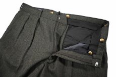 画像5: Used Lands' End Wool Pleated Slacks made in USA (5)