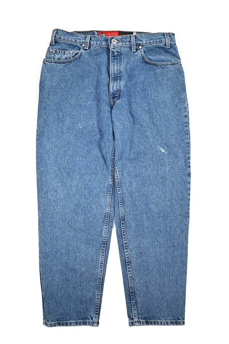 画像1: 94' Used Levi's Silver Tab Denim Pants Loose made in USA リーバイス (1)