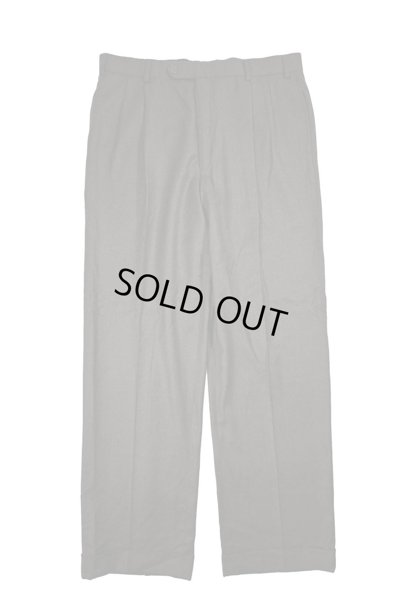 画像1: Used Brooks Brothers Wool Pleated Slacks (1)