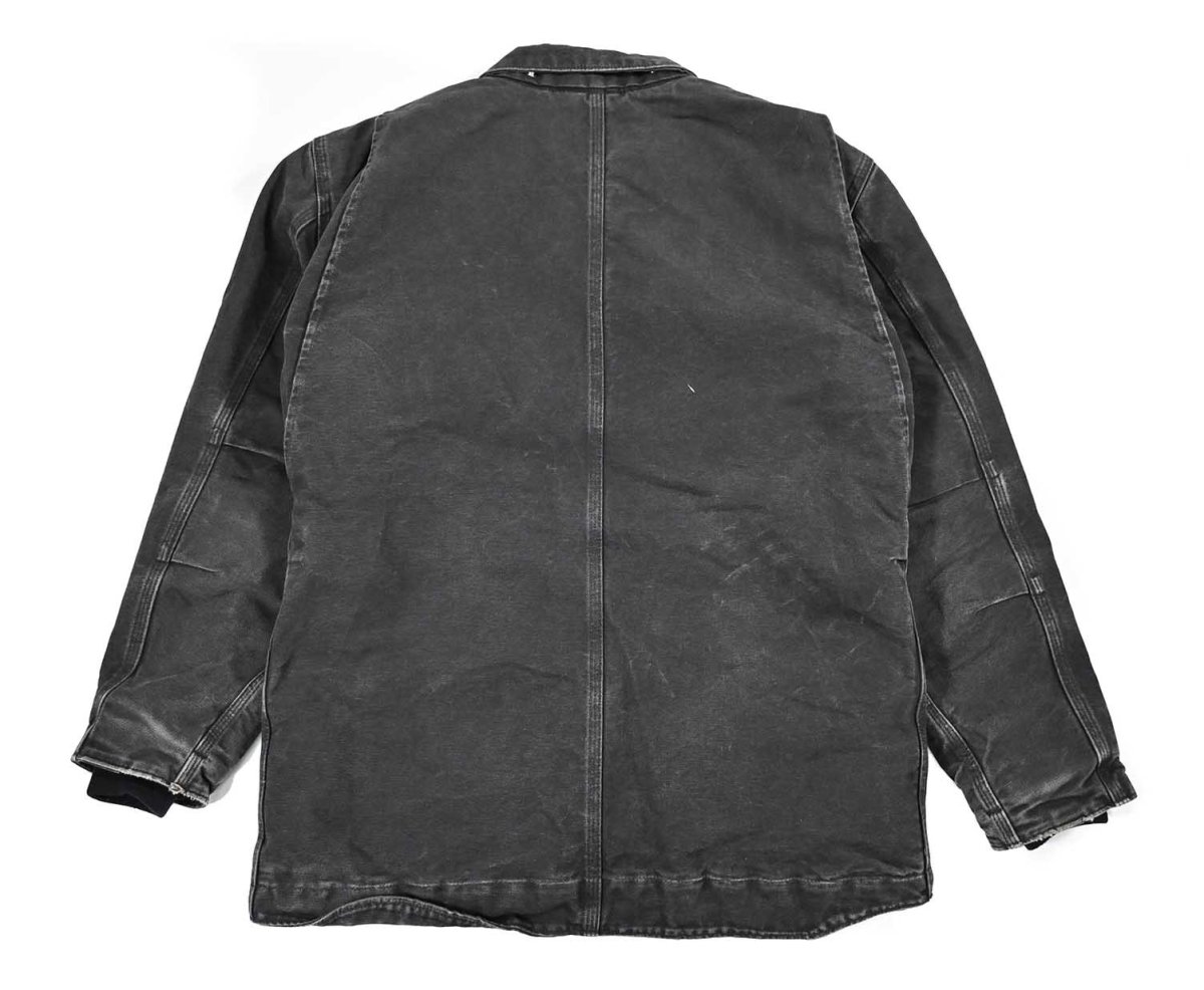 画像2: Used Carhartt Sherpa Lined Ridge Coat Black (2)