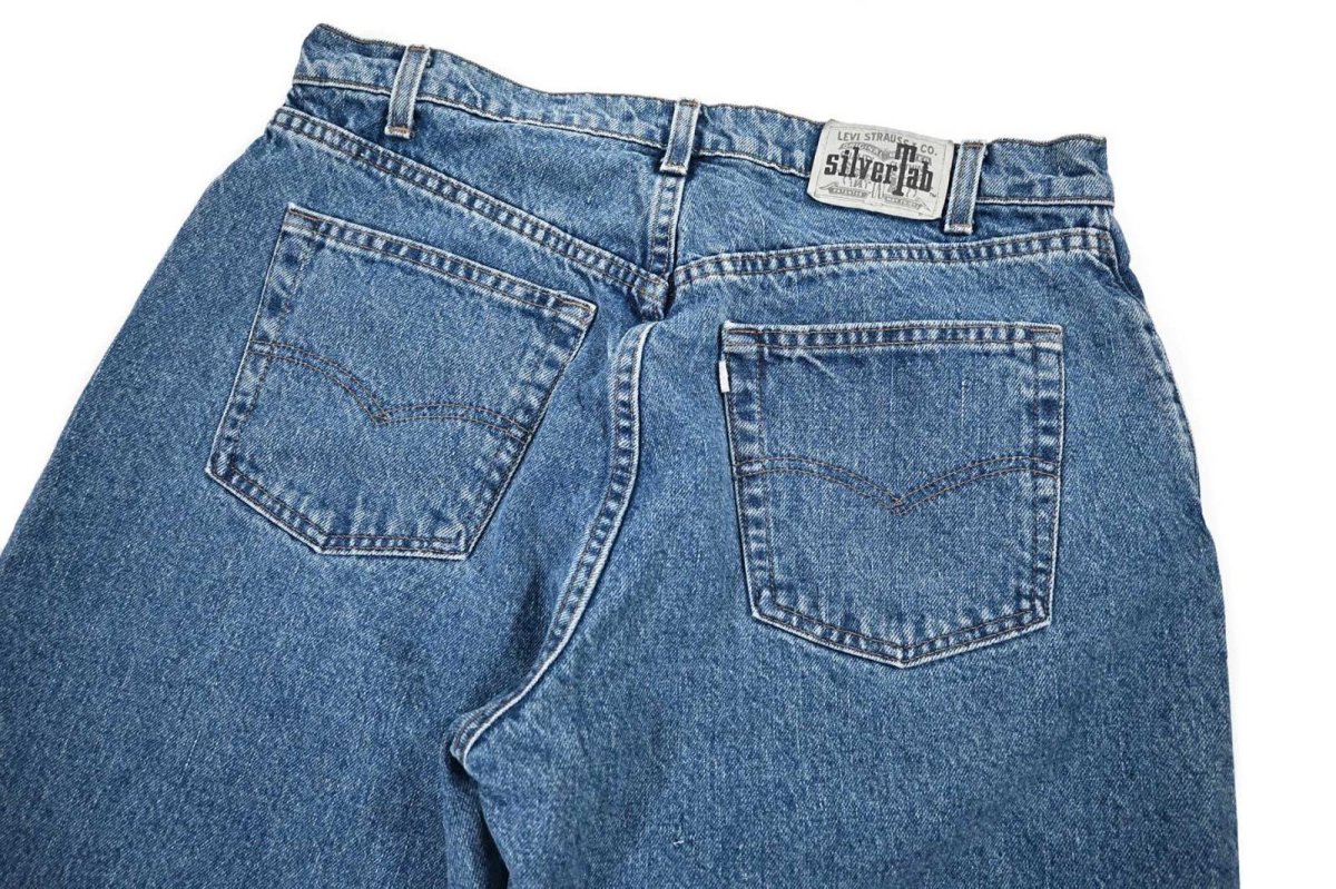 画像4: 94' Used Levi's Silver Tab Denim Pants Loose made in USA リーバイス (4)