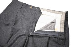 画像5: Used Zanella Wool Pleated Slacks (5)
