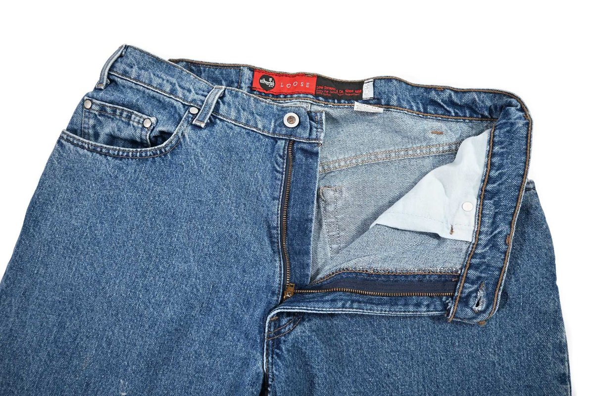 画像5: 94' Used Levi's Silver Tab Denim Pants Loose made in USA リーバイス (5)