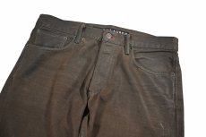 画像2: Used Ralph Lauren Black Label Coating Denim Pants ラルフローレン (2)