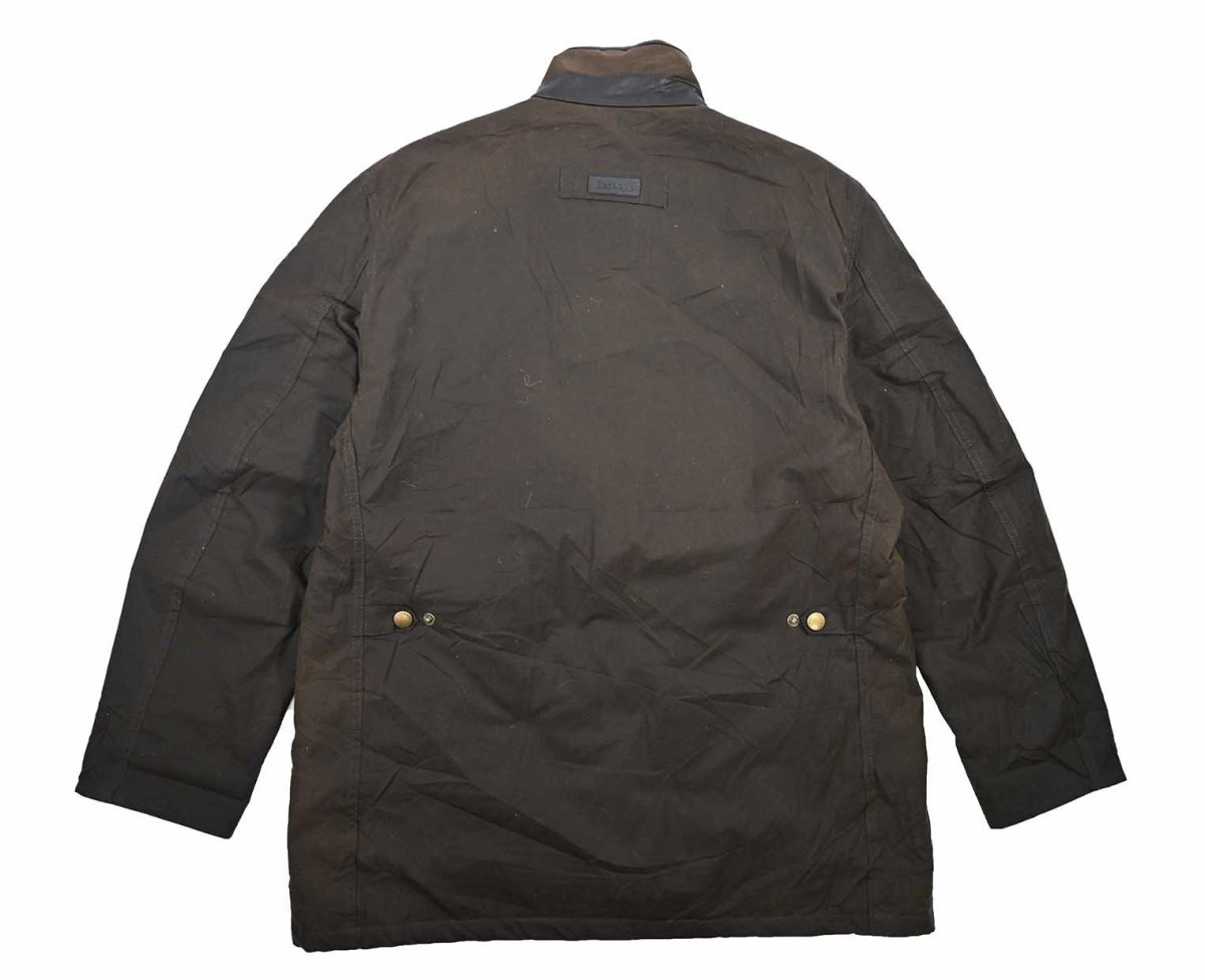 画像2: Used Barbour Hereford Wax Jacket (2)
