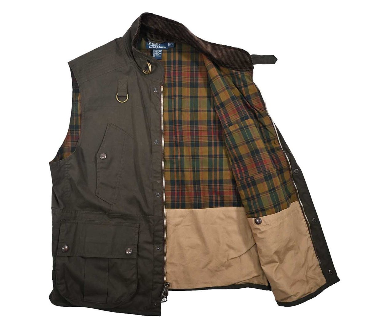 画像5: Used Polo Ralph Lauren Wax Vest (5)