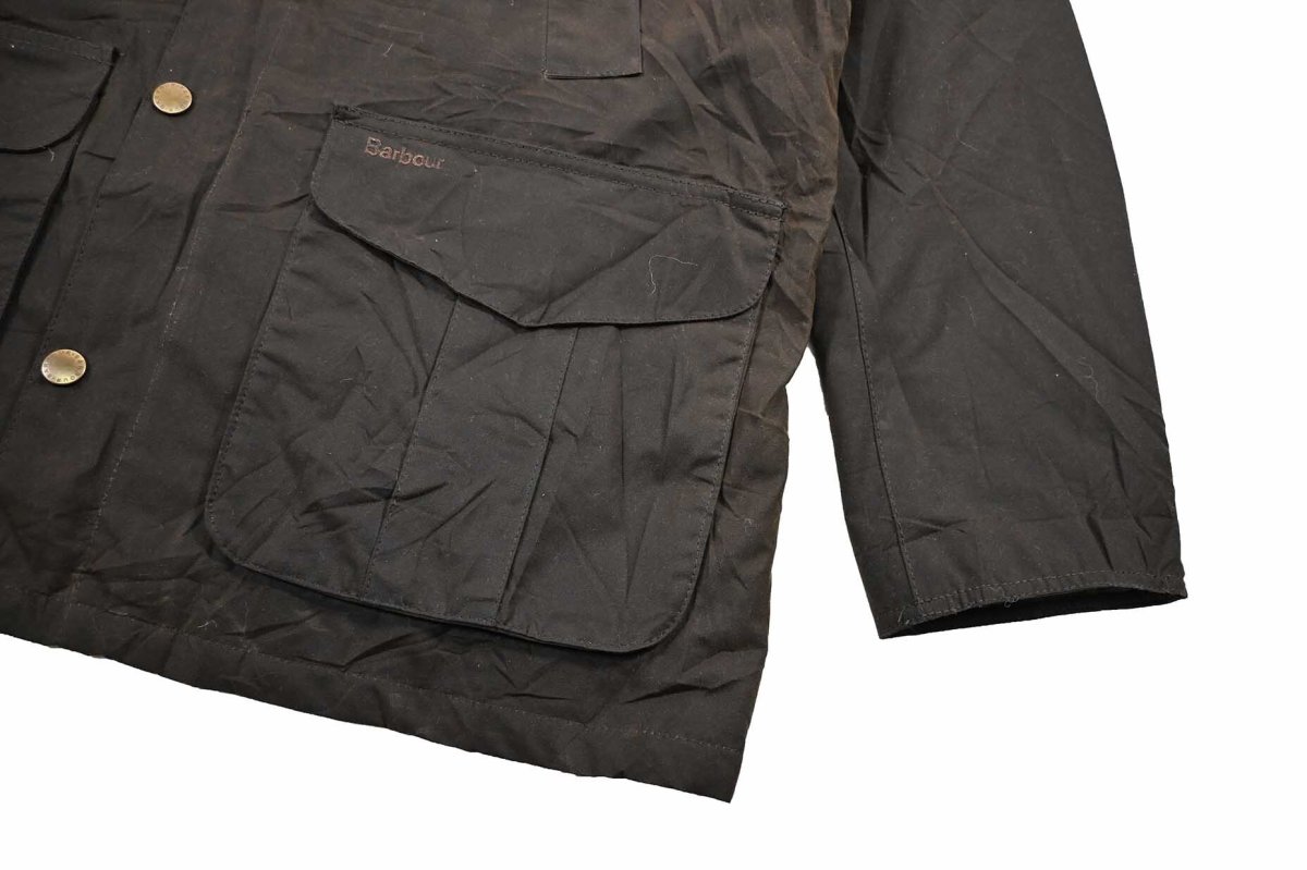 画像4: Used Barbour Hereford Wax Jacket (4)