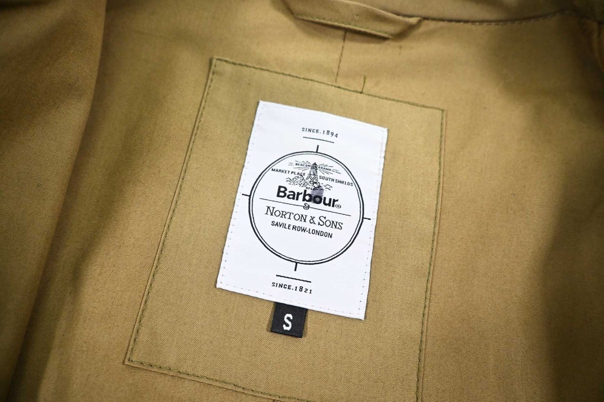 画像5: Used Barbour × Norton&Sons Barra Jacket (5)