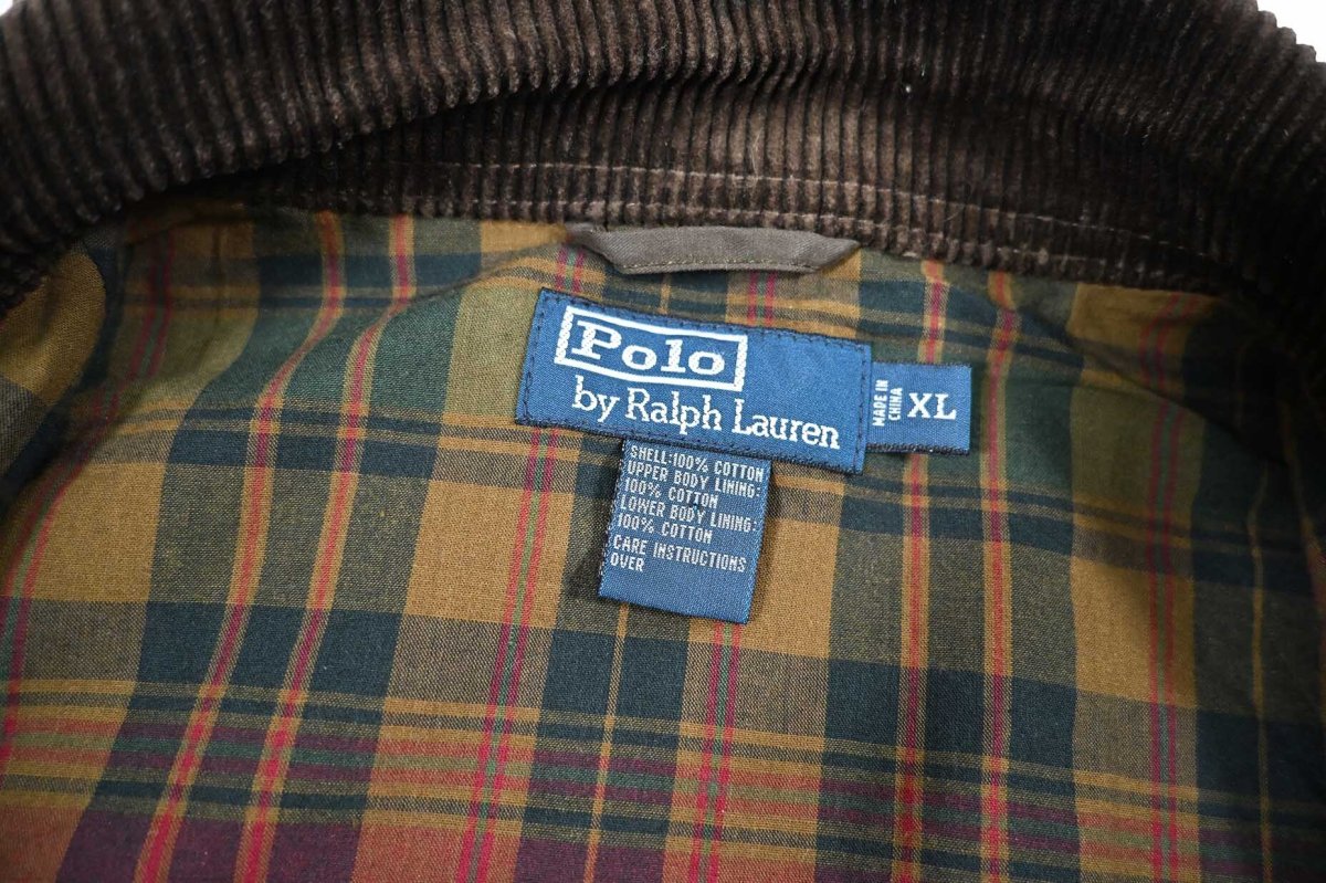 画像6: Used Polo Ralph Lauren Wax Vest (6)