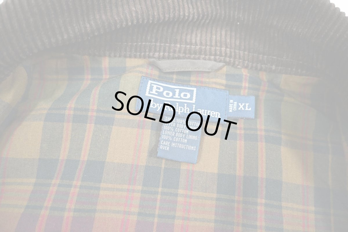 画像6: Used Polo Ralph Lauren Wax Vest (6)