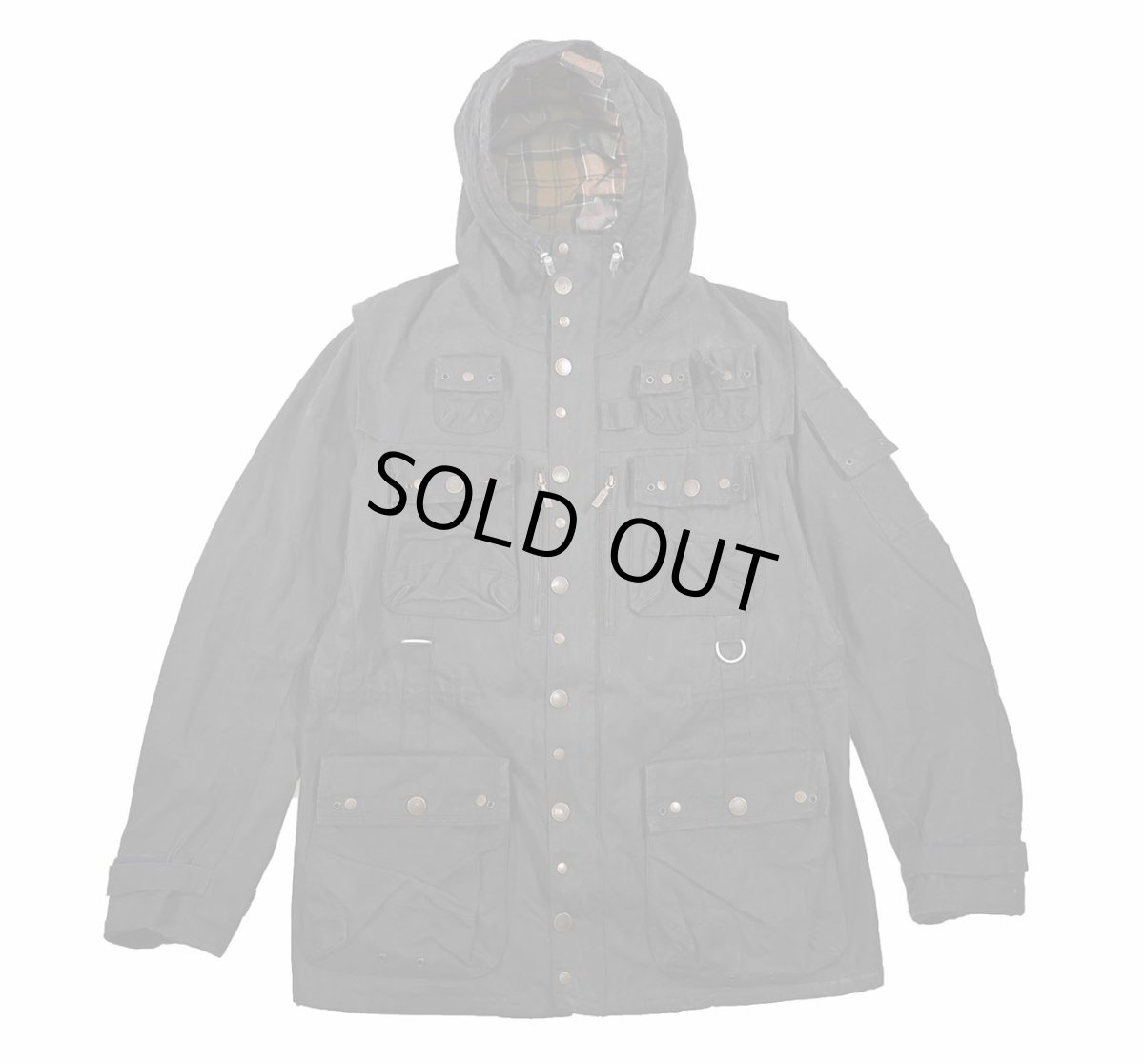 画像1: Used Barbour × TO KI TO Military Wax Jacket (1)
