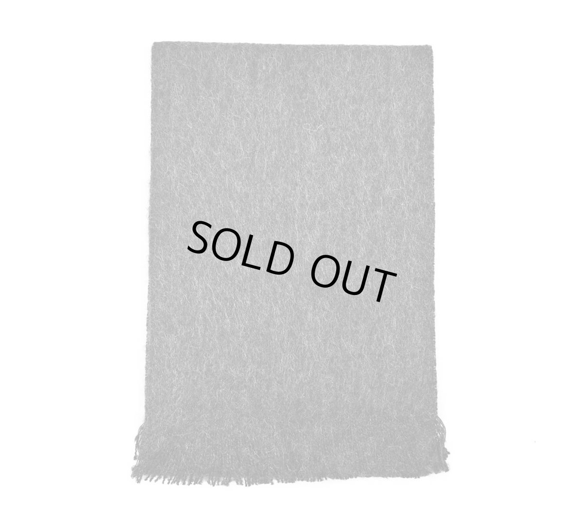 画像1: Pierre Quioc Mohair Scarf Silex(Charcoal) made in France (1)