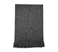 画像1: Pierre Quioc Mohair Scarf Silex(Charcoal) made in France (1)