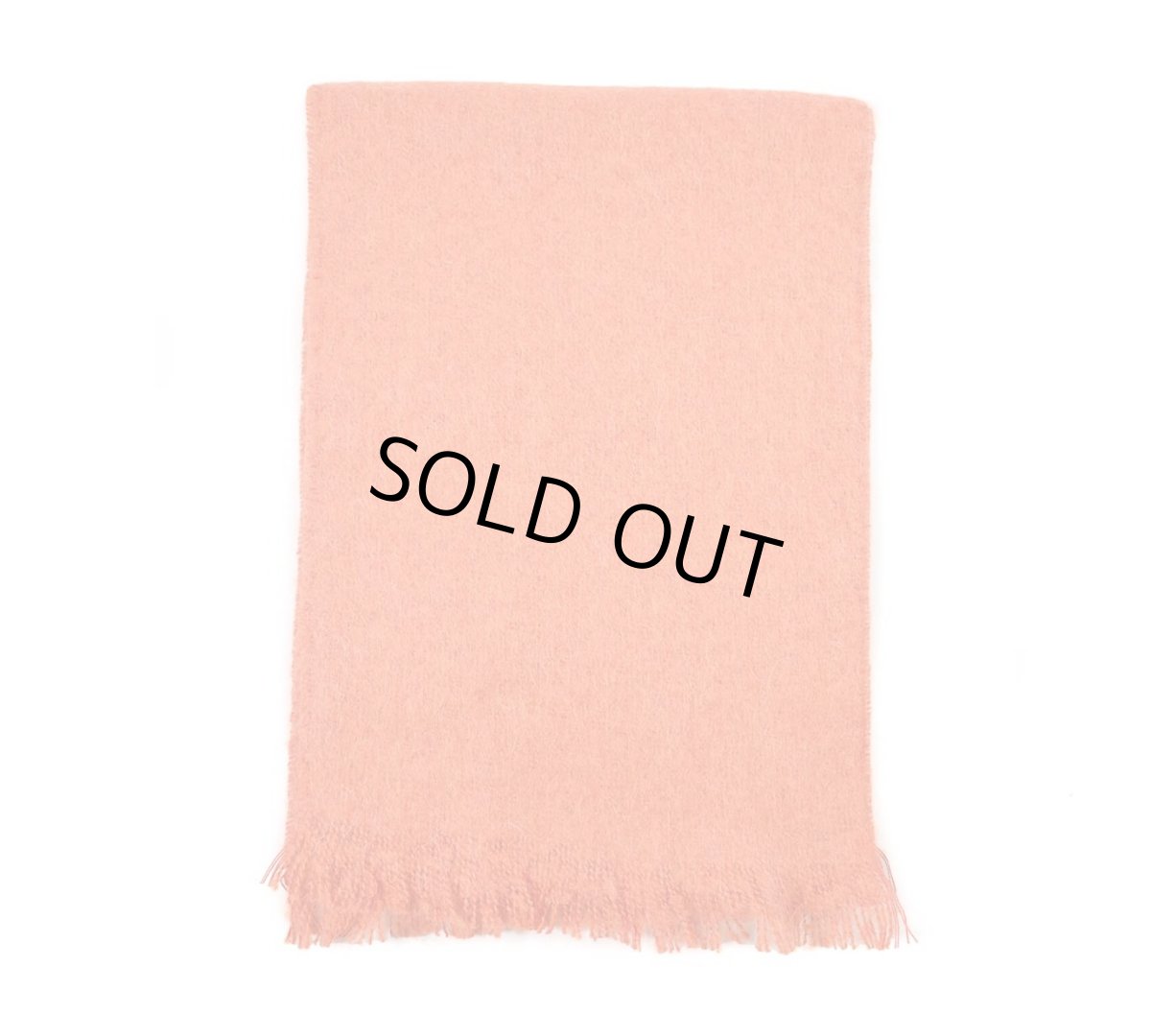 画像1: Pierre Quioc Mohair Scarf Clementine(Orange) made in France (1)