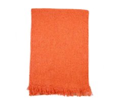 画像1: Pierre Quioc Mohair Scarf Clementine(Orange) made in France (1)