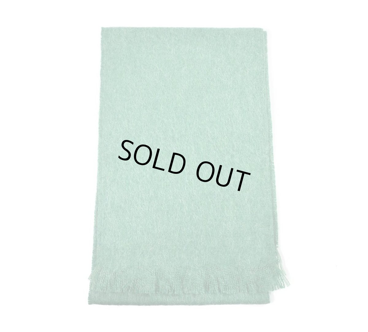画像1: Pierre Quioc Mohair Scarf Veronese(Green) made in France (1)