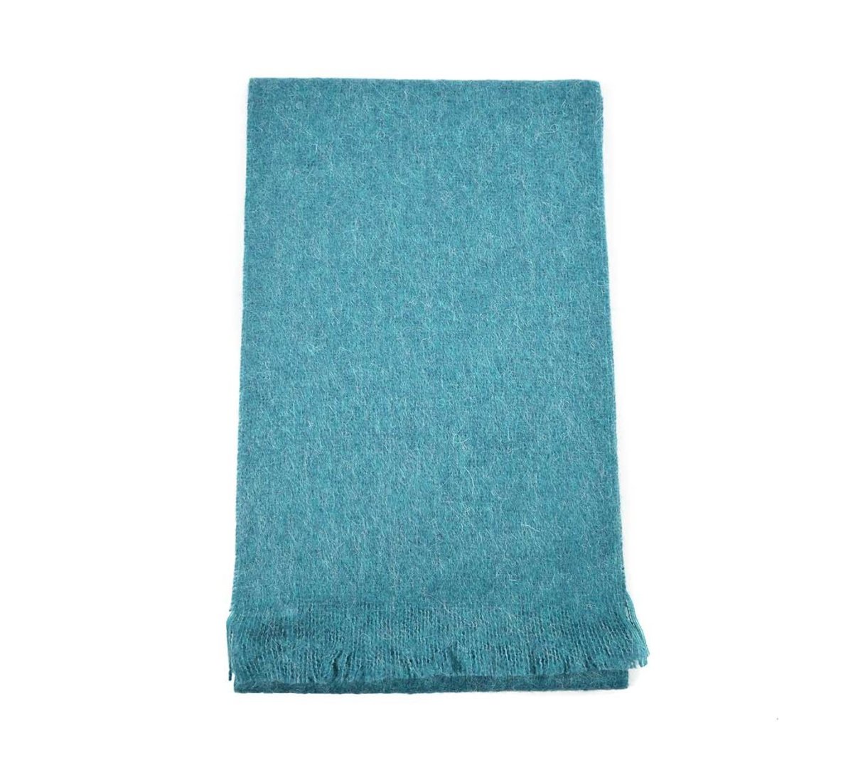 画像1: Pierre Quioc Mohair Scarf Tahiti(Turquoise) made in France (1)
