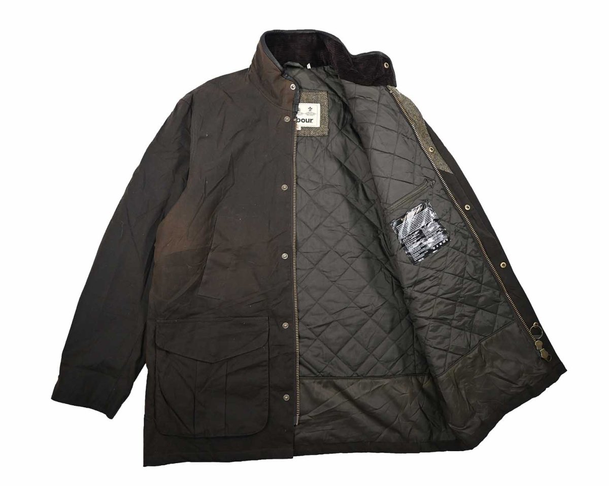 画像5: Used Barbour Hereford Wax Jacket (5)
