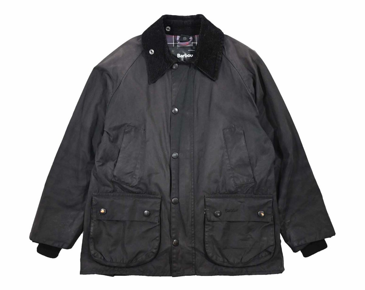 画像1: Used Barbour Bedale Wax Jacket (1)