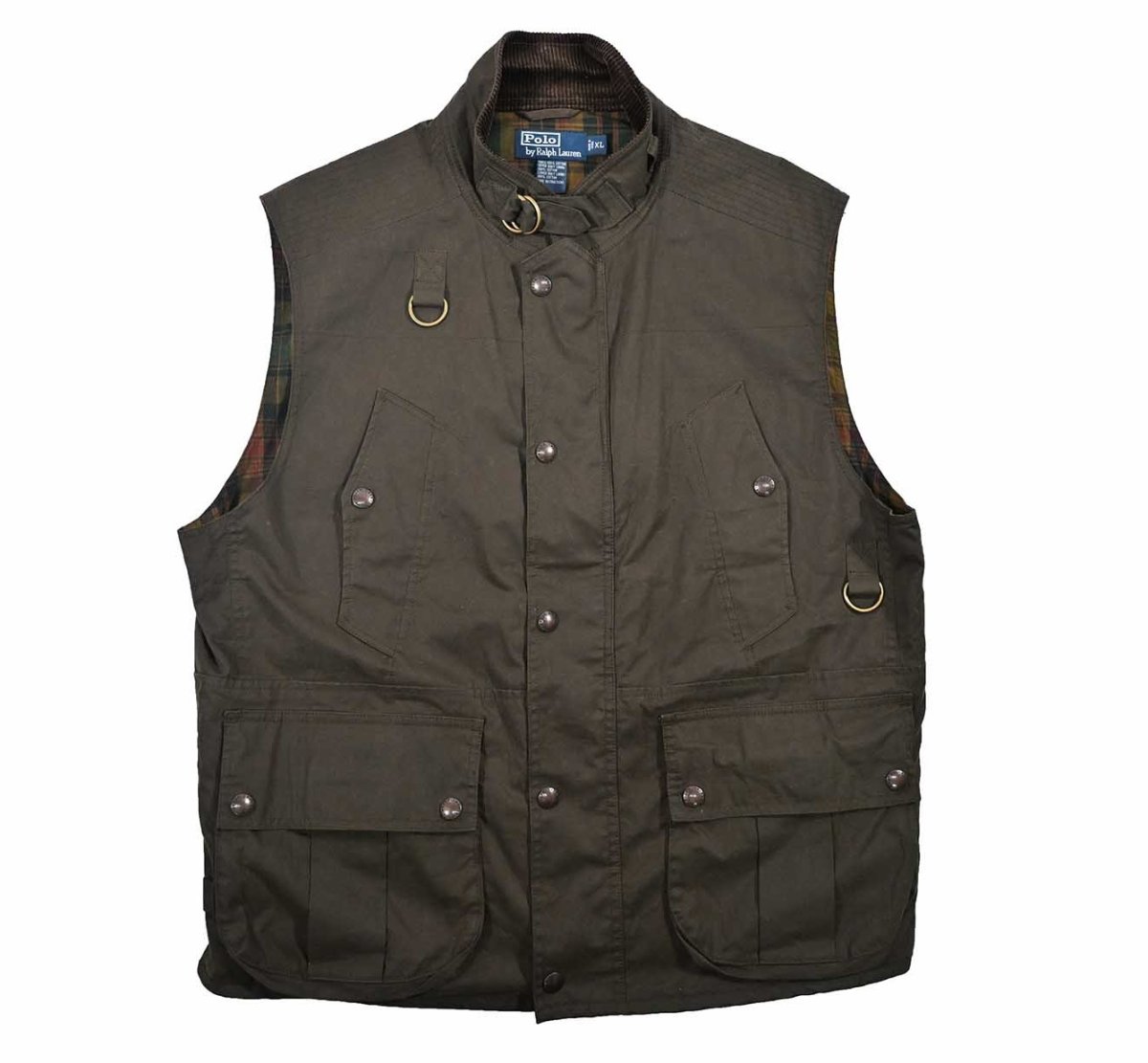 画像1: Used Polo Ralph Lauren Wax Vest (1)