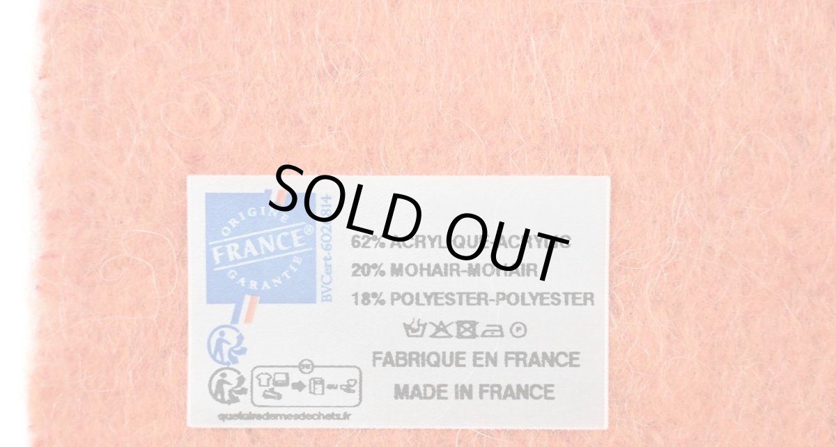 画像2: Pierre Quioc Mohair Scarf Clementine(Orange) made in France (2)