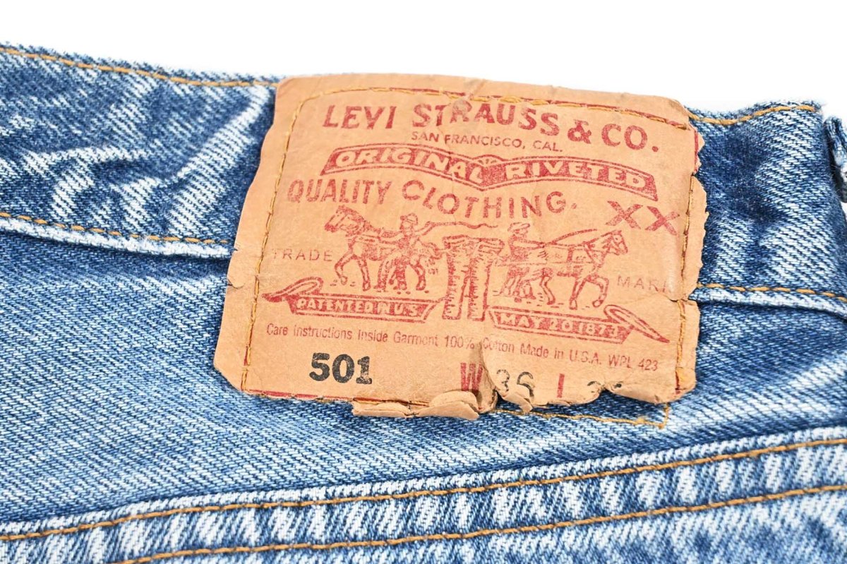 画像5: 00' Used Levi's 501 Denim Pants made in USA リーバイス (5)