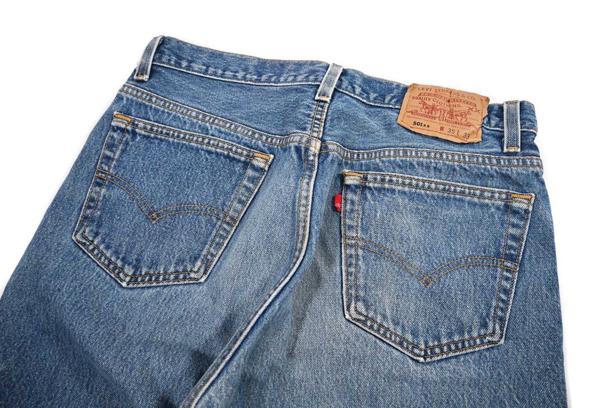 画像4: 94' Used Levi's 501 Denim Pants made in USA リーバイス (4)