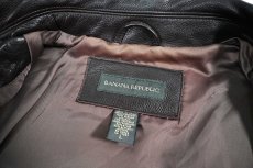 画像7: Used Banana Republic Leather Jacket Brown (7)