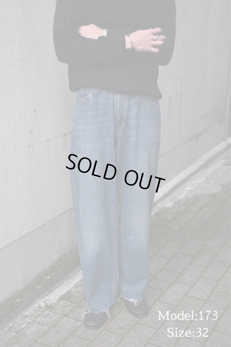 画像8: Used Levi's 569 Denim Pants Cut Off #4258 リーバイス (8)