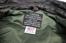 画像7: Used Avirex Type B-15 Leather Jacket Brown made in USA (7)