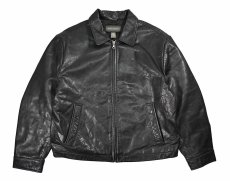 画像1: Used Banana Republic Leather Jacket Black (1)