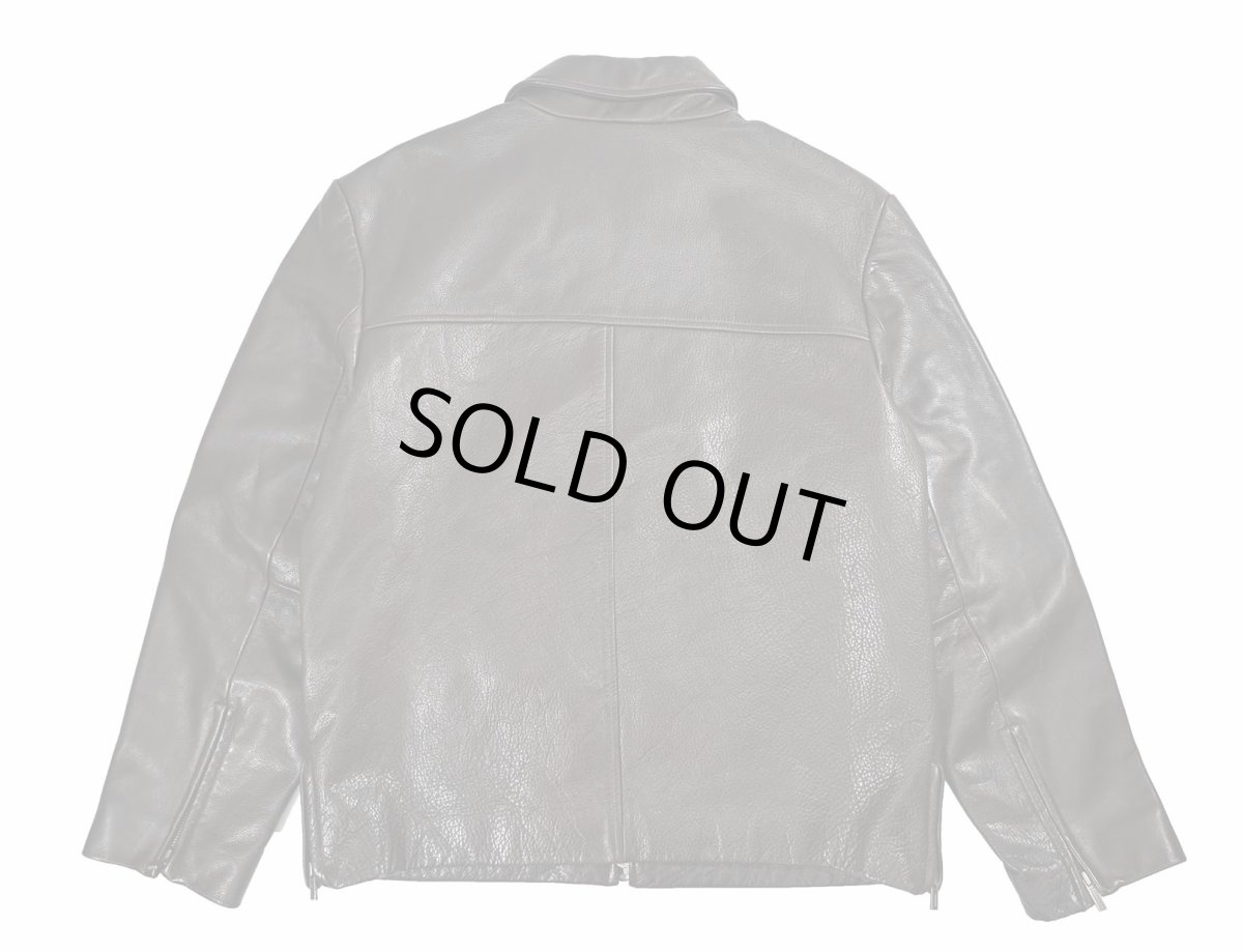 画像2: Used Banana Republic Leather Jacket Brown (2)