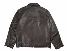 画像2: Used Banana Republic Leather Jacket Brown (2)