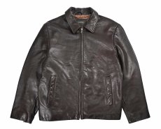 画像1: Used Banana Republic Leather Jacket Brown (1)