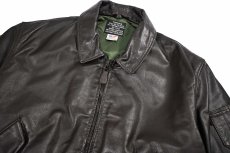 画像3: Used Avirex Type B-15 Leather Jacket Brown made in USA (3)