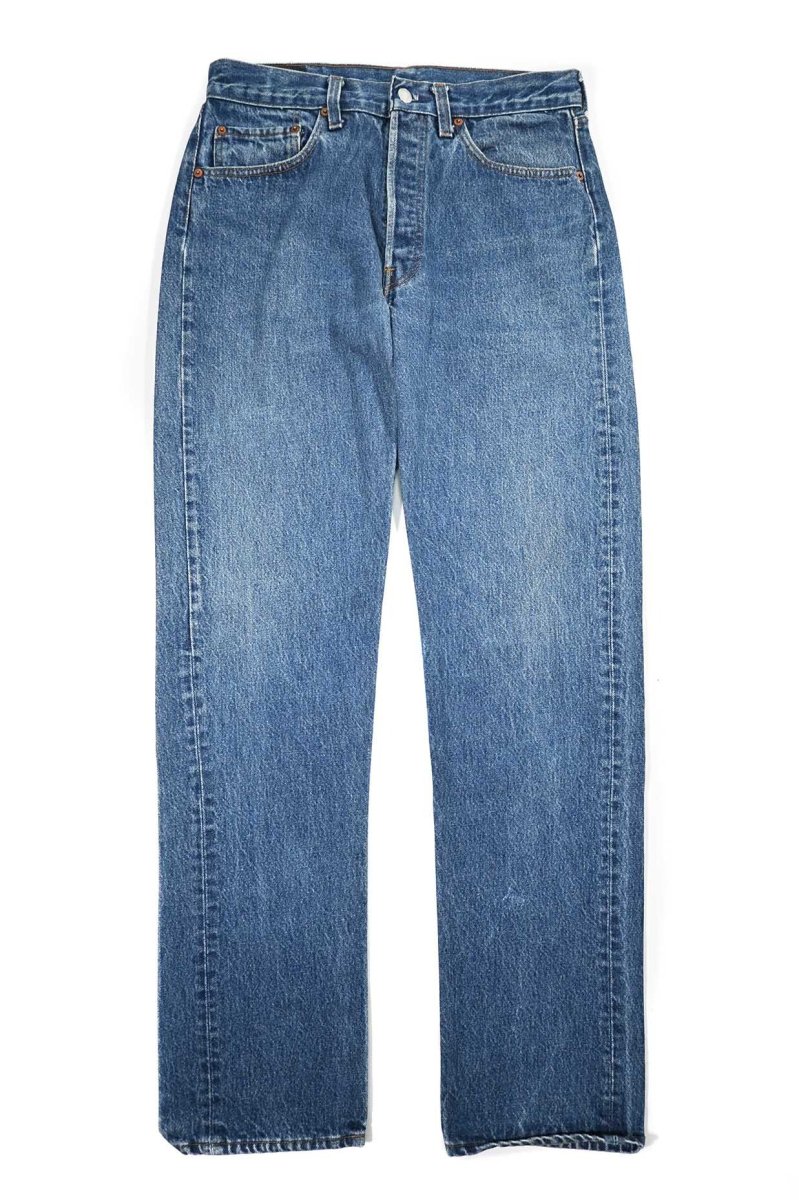 画像1: 80s Used Levi's 501 Denim Pants made in USA リーバイス (1)
