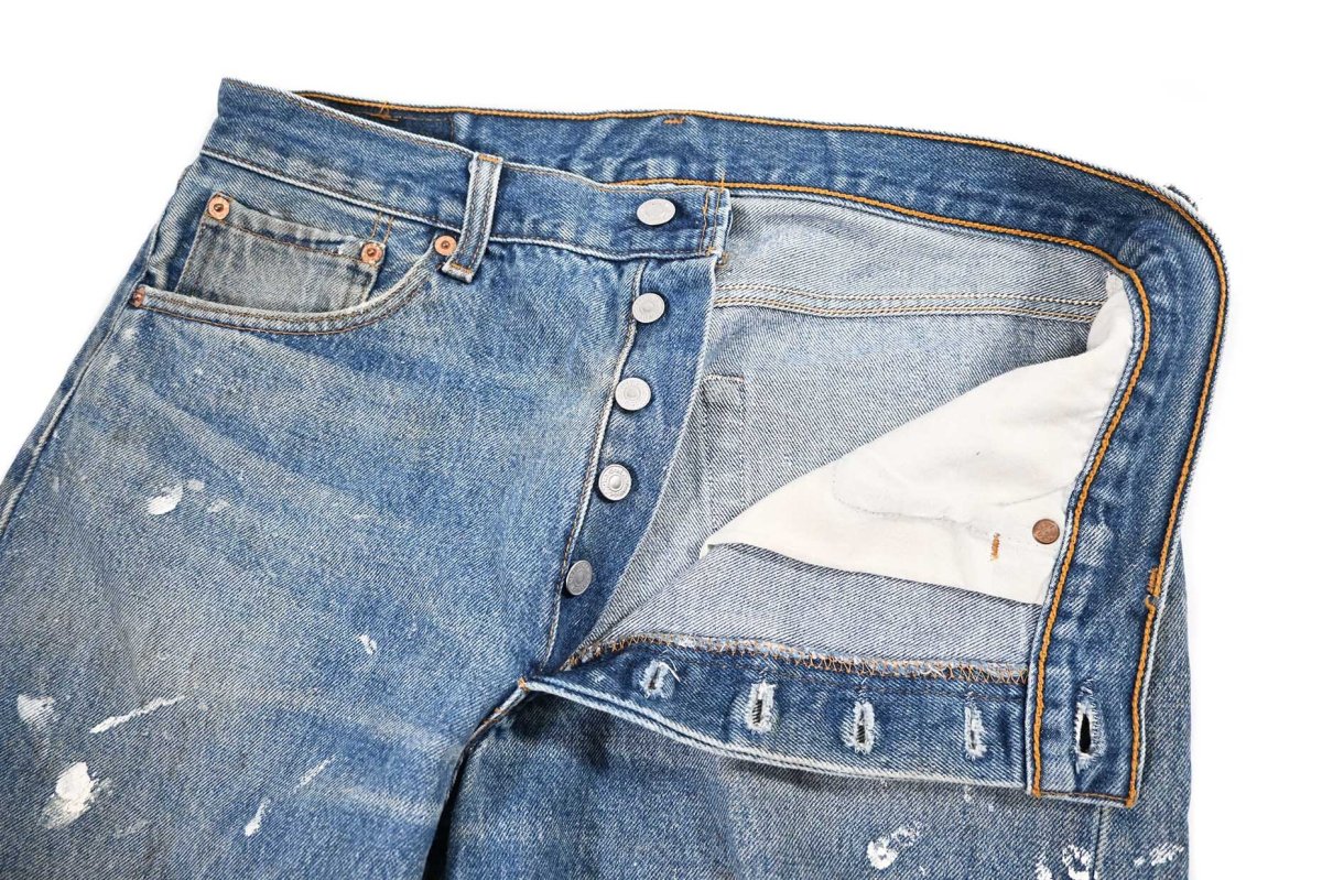 画像6: 98' Used Levi's 501 Denim Pants made in USA リーバイス (6)