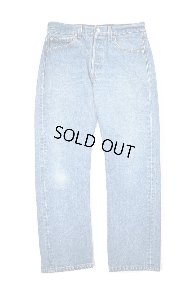 画像1: 97' Used Levi's 501 Denim Pants made in USA リーバイス (1)