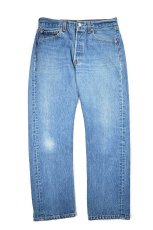 画像1: 97' Used Levi's 501 Denim Pants made in USA リーバイス (1)