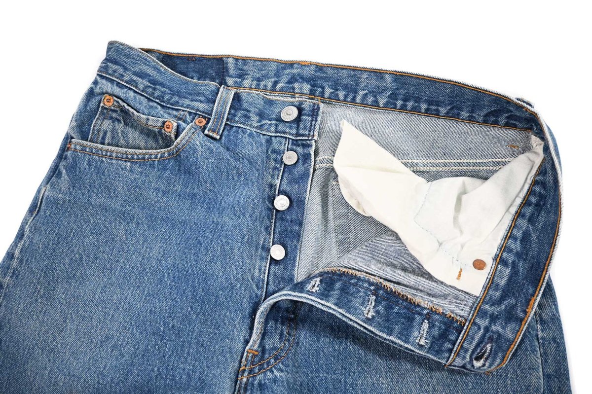 画像6: 94' Used Levi's 501 Denim Pants made in USA リーバイス (6)