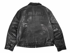画像2: Used Banana Republic Leather Jacket Black (2)