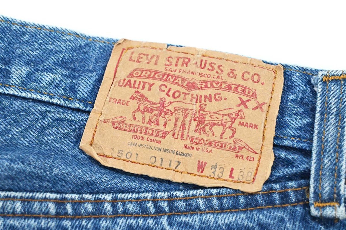 画像5: 80s Used Levi's 501 Denim Pants made in USA リーバイス (5)