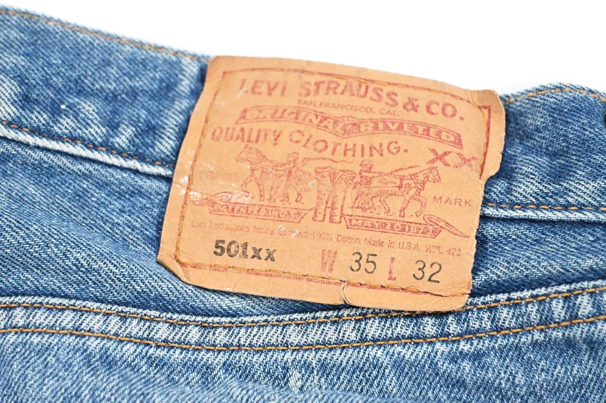 画像5: 98' Used Levi's 501 Denim Pants made in USA リーバイス (5)