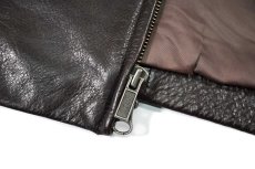 画像5: Used Banana Republic Leather Jacket Brown (5)