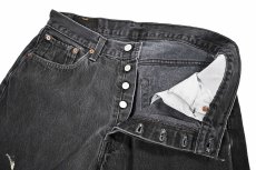 画像6: 98' Used Levi's 501 Denim Pants Black made in USA リーバイス (6)