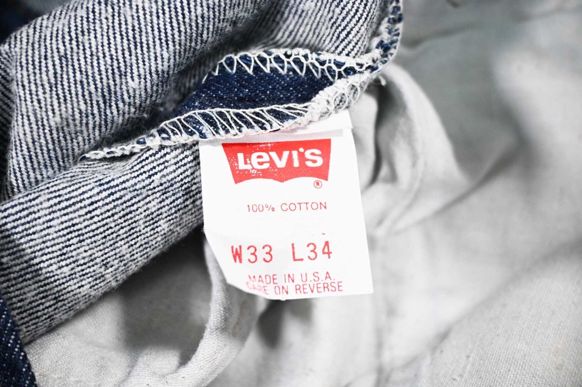 画像7: 89' Used Levi's 501 Denim Pants made in USA リーバイス (7)