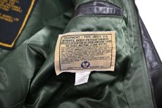 画像8: Used Avirex Type B-15 Leather Jacket Brown made in USA (8)